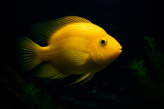 Golden Parrot Cichlid (Golden/Yellow Ingot)