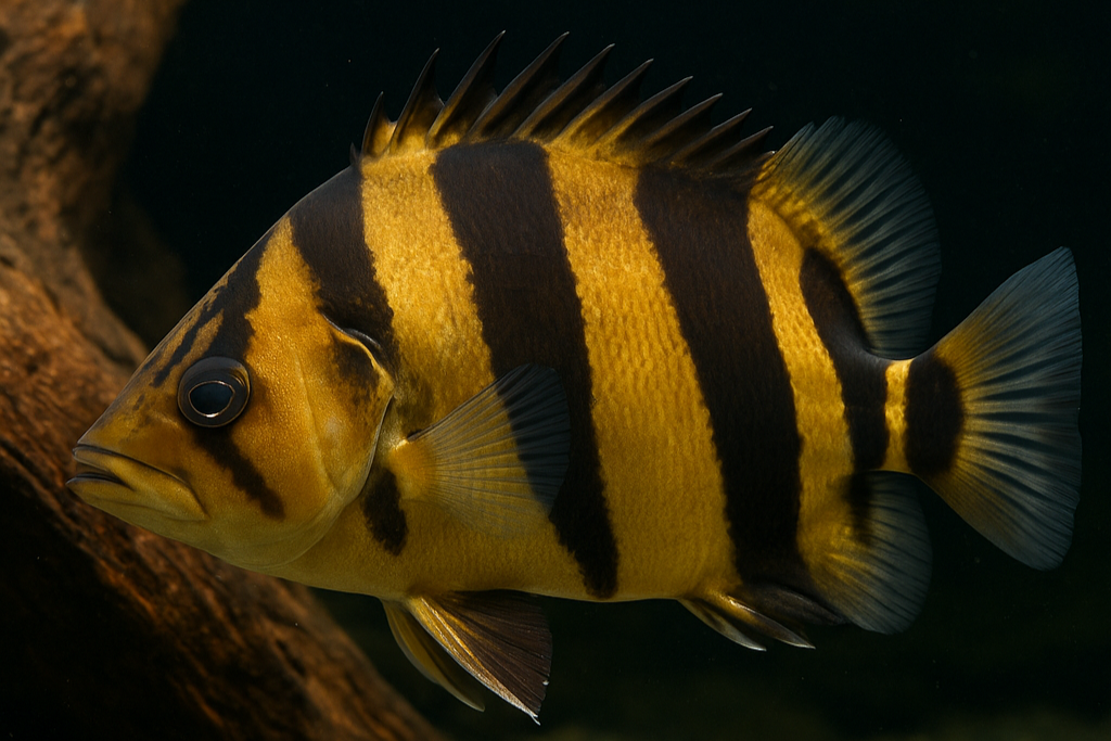 Burmese / Mekong Tiger Datnoid (NTT), D.undecimradiatus